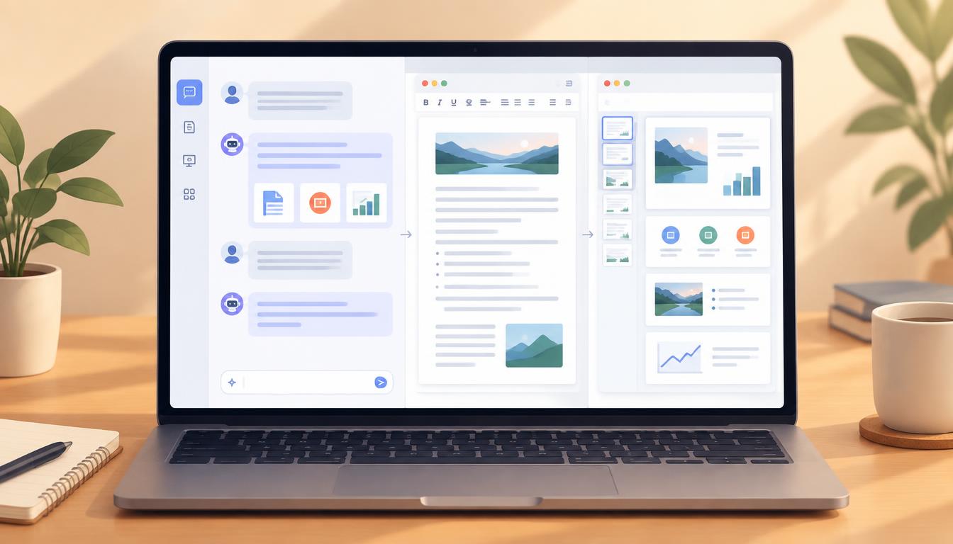 Anthropic Claude merges Cowork with chat and launches Docs and Slides tools